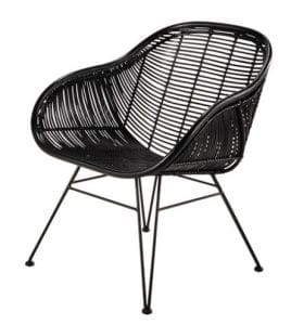 Chaise en rotain la redoute