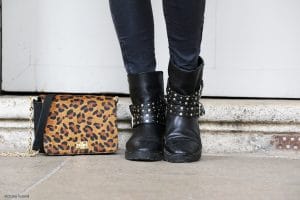 Sac leopard Follow Me et Boots Mango