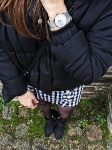 Look jupe vichy - Milovely Blog