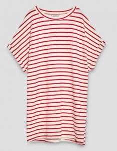 Robe à rayures Pull & Bear