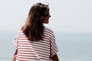 Robe large à rayures Pull & Bear - Milovely