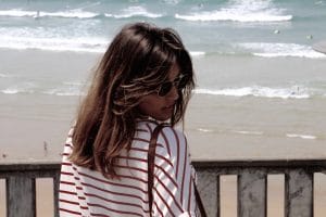 Robe large à rayures Pull & Bear - Milovely