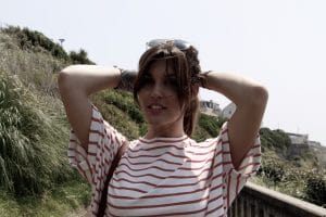 Robe large à rayures Pull & Bear - Milovely