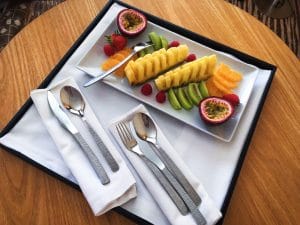 Coupe de fruits sofitel biarritz