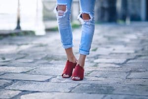 Jean destroy Stradivarius et mules Zara