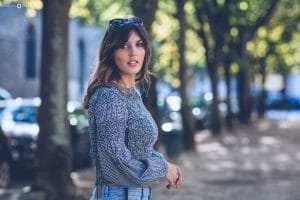 Crop-top vichy Zara et Jean destroy Stradivarius