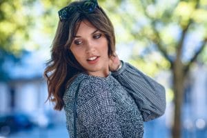 Crop-top vichy Zara et Jean destroy Stradivarius
