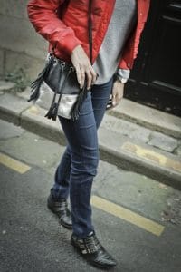 Sac bourse à frange Mharokyn