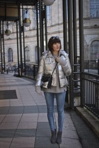 Doudoune et jean skinny Jennyfer