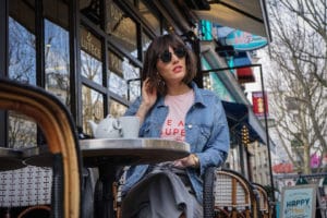 Blogueuse mode bordeaux