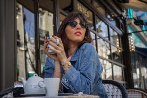 Blogueuse mode bordeaux