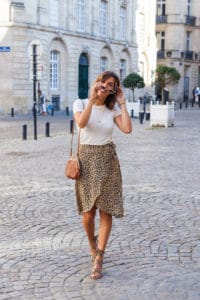 Jupe léopard
