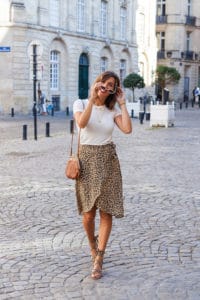 Jupe léopard