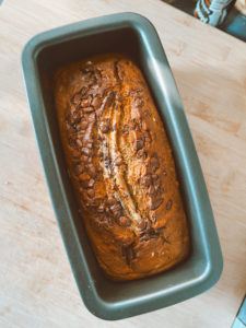 recette banana bread moelleux pépites de chocolat
